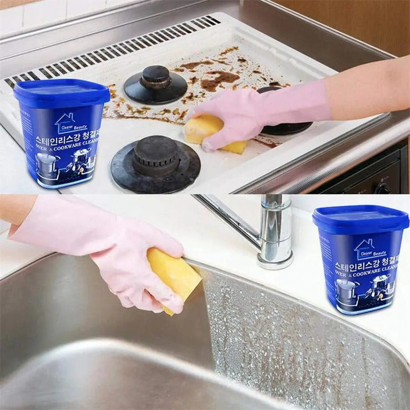 Limpiador Multiusos Pasta Crema Limpiador Ollas Acero Horno
