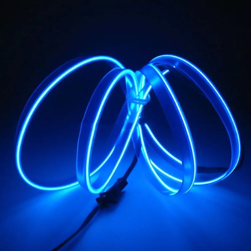 Hilo Decorativo Con Luz Led 5 Metros Interior Auto Tuning