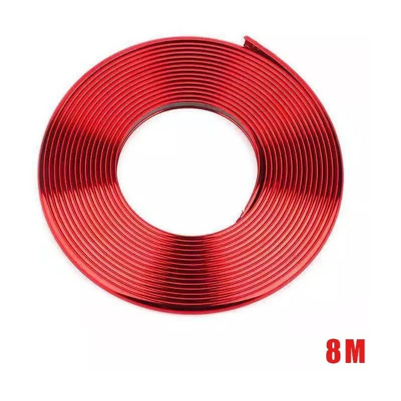 Moldura Para Llantas Decorativa Y Protectora Auto Tuning Ryc