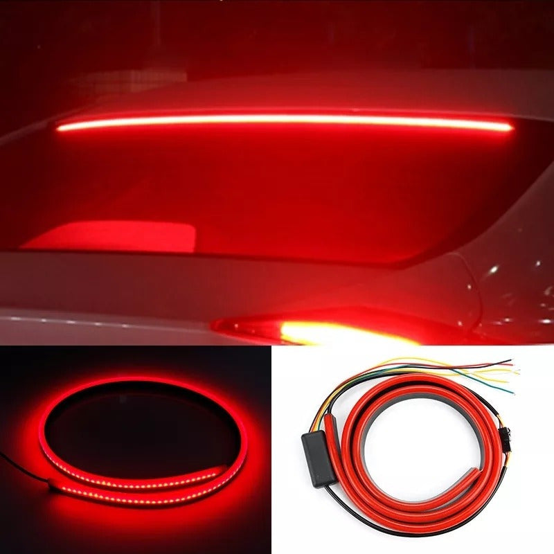 Tercera Luz Freno Flexible 1.02 Mts Varias Funciones.