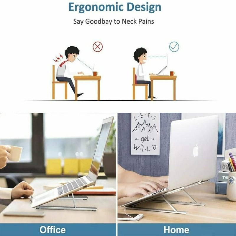 Soporte Elevador Notebook Base Plegable Portátil Macbook/ryc