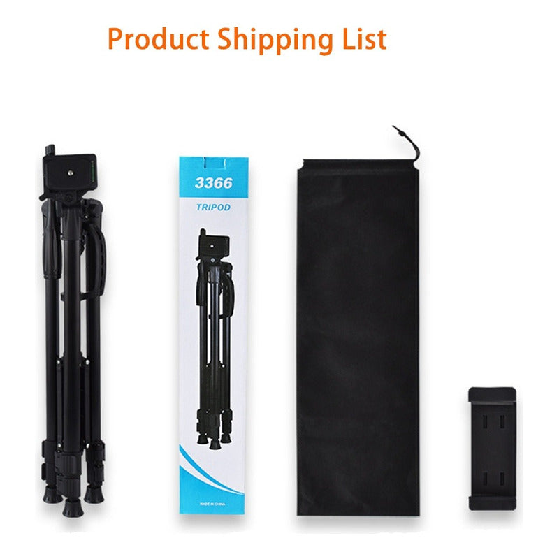 Trípode Profesional Cámara/celular Universal Aluminio 130cm