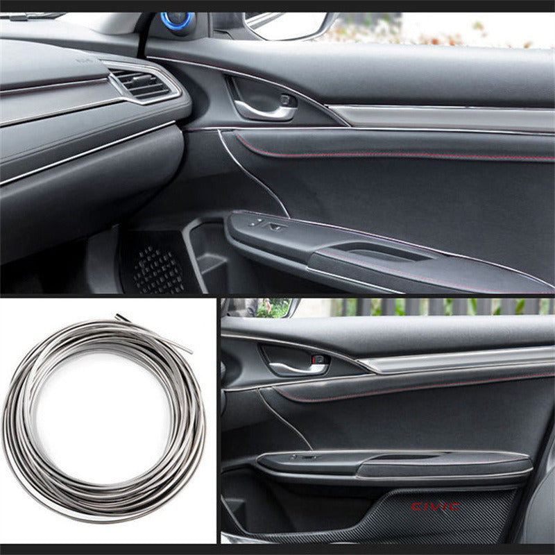 Hilo Decorativo Tuning 5 Metros Interior Tablero Auto / R&c