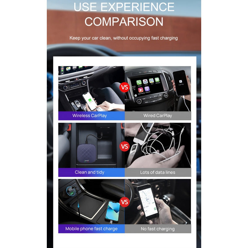 Carlinkit Adaptador Android 13 Box Carplay Auto 4gb+64gb