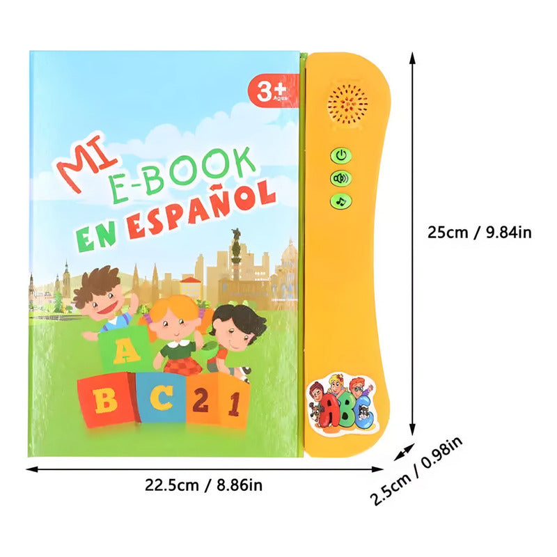 Libro Interactivo Con Sonido En Español Niño/niña Aprendizaj