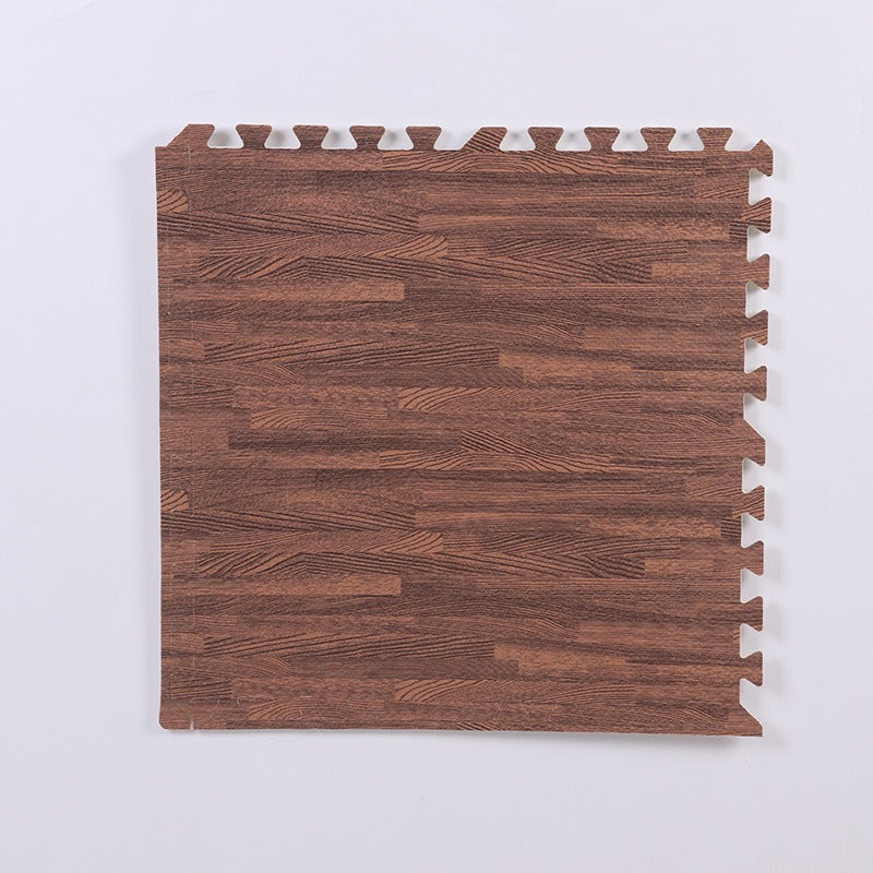 X4 Piso Goma Eva Puzzle Alfombra Madera 60x60x1cm Antigolpe