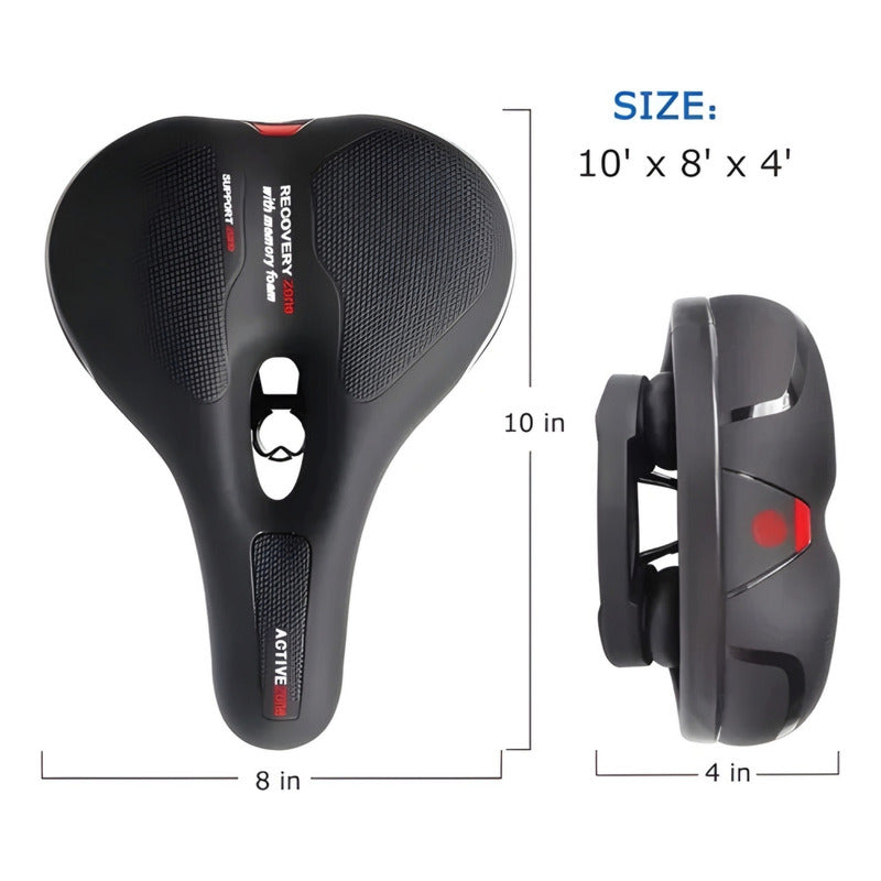 Sillin Asiento D Bicicleta Antiprostático Acolchado Meryfoam