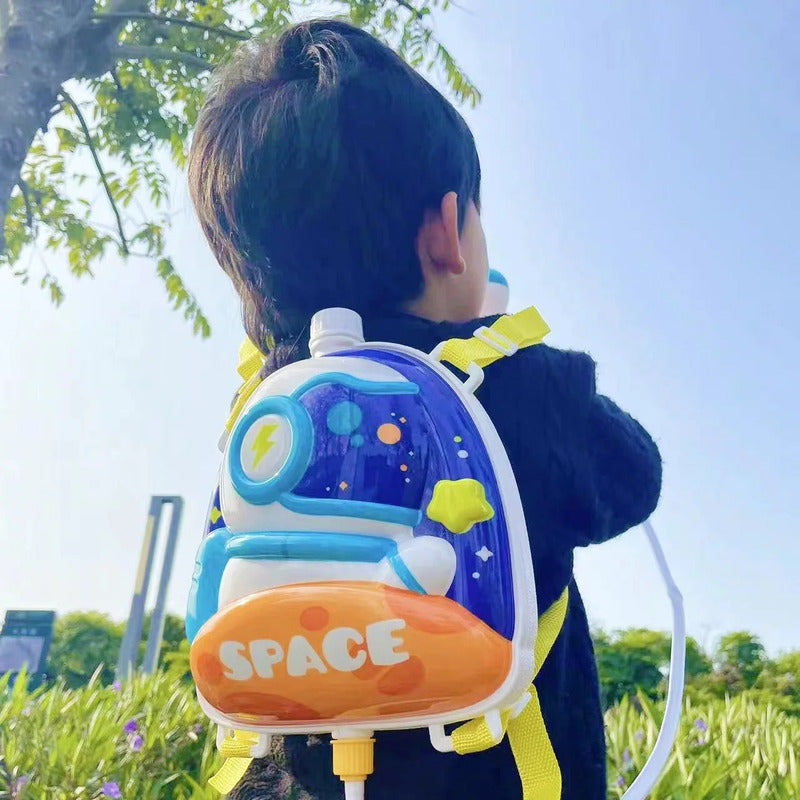 Juguete Mochila Lanza Agua Diseños Para Niñ@s Piscina /ryc