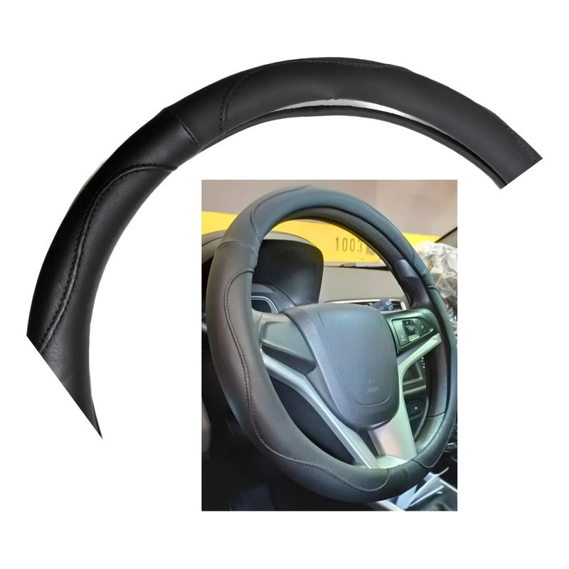 Funda Cubre Volante Auto Eco Cuero Premium Universal /r&c