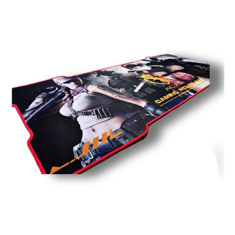 Mouse Pad Gamer Diseño Xl 90x40cm Antideslizante Cosido