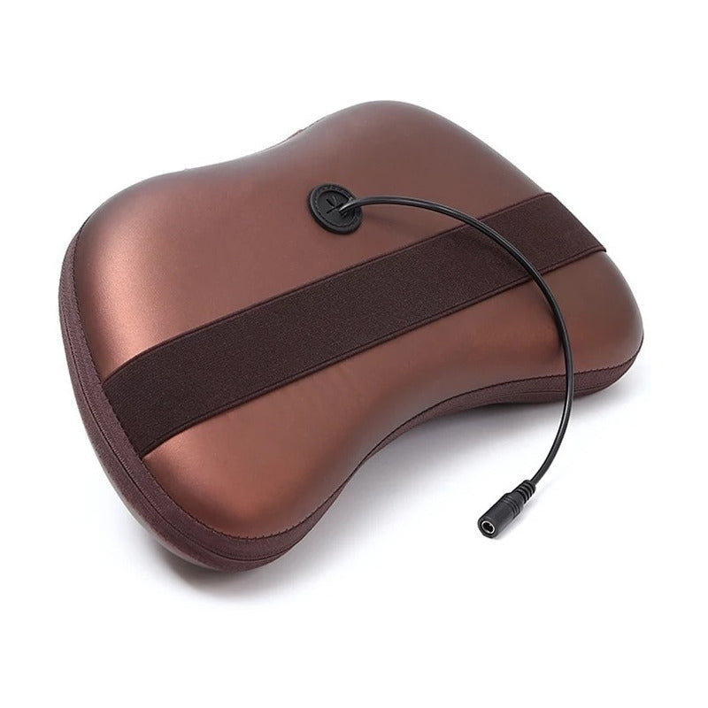Masajeador Eléctrico Almohada Cojín Lumbar Térmico Casa Auto