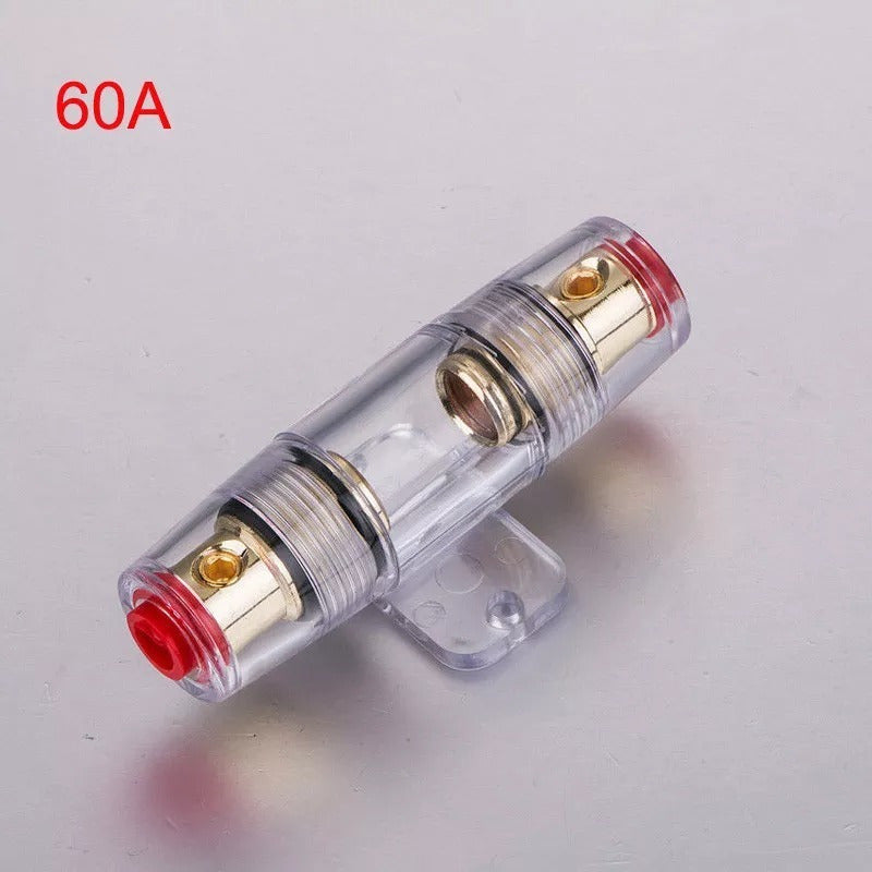 Porta Fusible + Fusible 60a Audio Subwoofer Auto /ryc