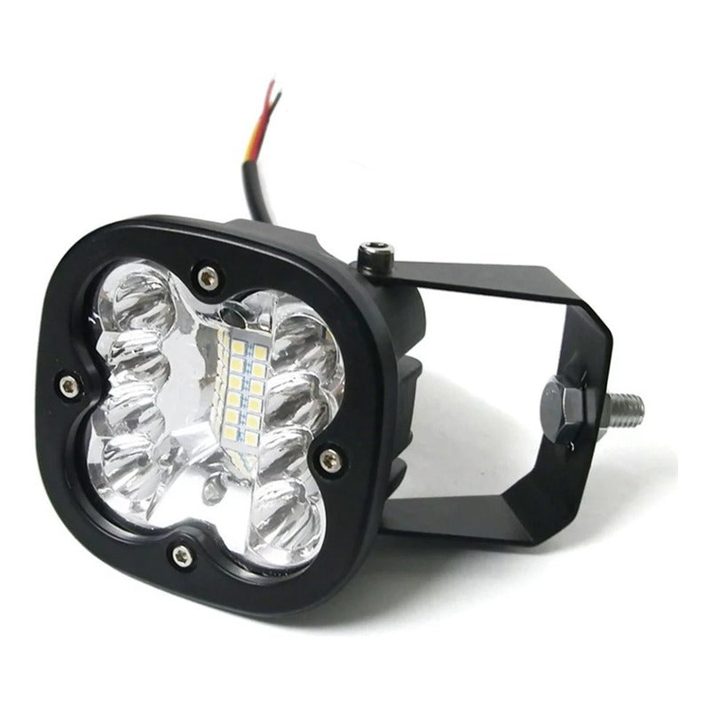 Neblinero Led Destellante 12v-24v Foco Auxiliar Estrobo /ryc
