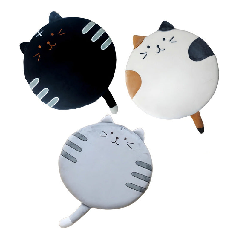 Cojín Para Silla Con Memoryfoam Diseño Gato Cat Cómodo Kawai