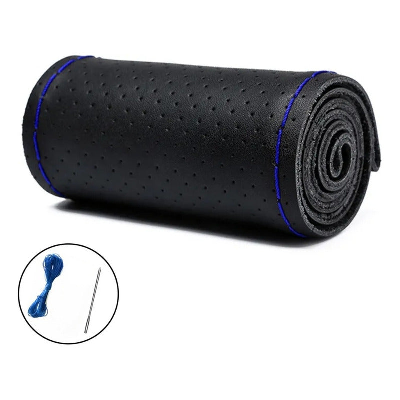 Funda Cubre Volante Cosido Para Auto + Hilo Y Aguja /r&c