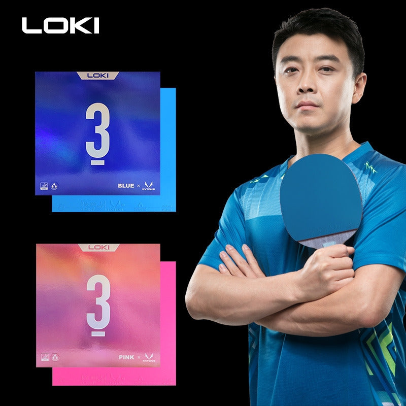 Goma Tenis Mesa Rxton 3 Azul Loki Series Goma Certificada