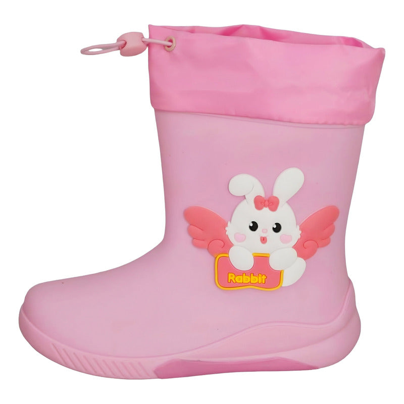 Bota De Agua Niño Niña Impermeable Lluvia Nieve 1822