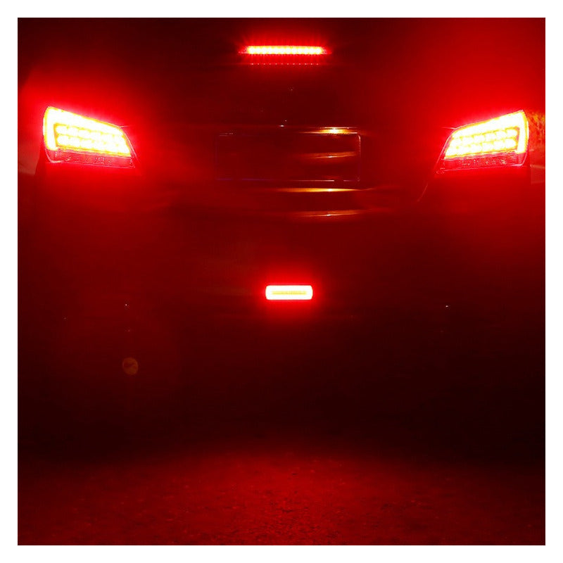 Luz Led Trasera Freno Posición Lateral Trocha Bicolor 12-24v