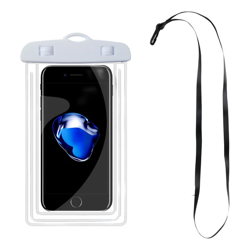 Funda Impermeable Celular Bolsa Anti Agua Sumergible Lluvia