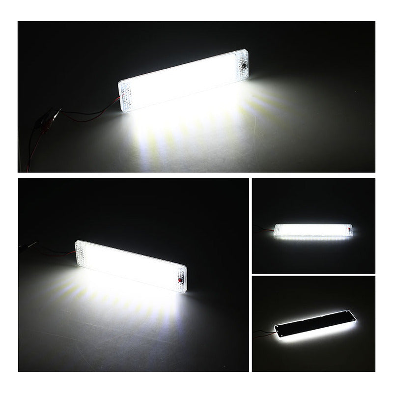 Luz De Techo Interior 108led Auto Universal 12-24v R&c