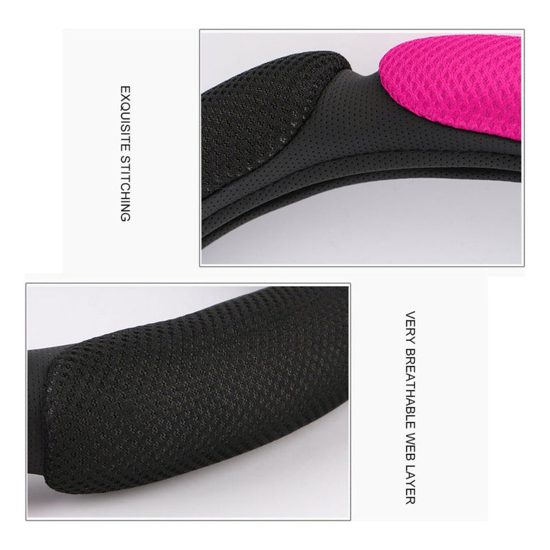 Funda Cubre Volante Universal 3d Acolchado Antideslizante/r&
