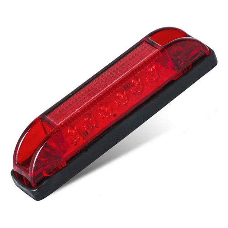 X10 Luz De Trocha Slim 6led Luz Lateral 12v Advertencia /r&c