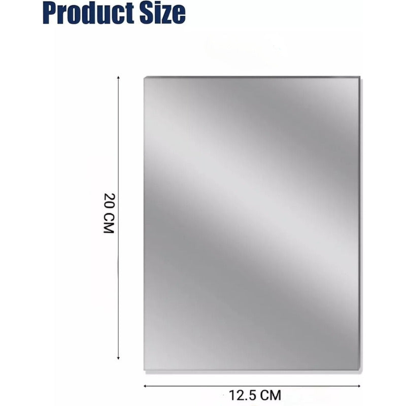 Vinilo Espejo Lamina 20x12.5cm Repara Espejo Retrovisor Auto