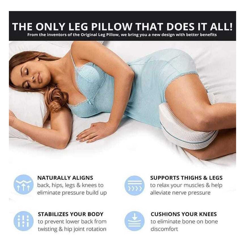 Almohada Entrepierna Para Dormir Memory Terapeutica /r&c