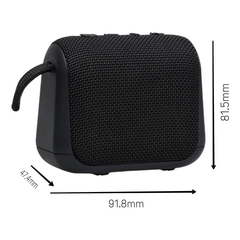 Parlante Aiwa Portátil Impermeable Awkf3b Bluetooth Recarga