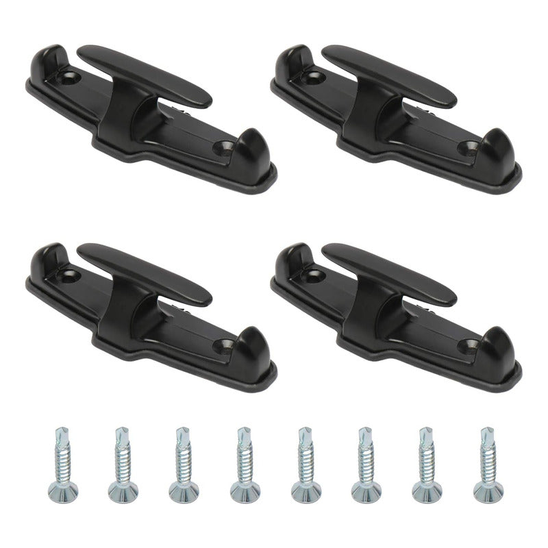 X4 Gancho Amarre Marino Negro Universal Camioneta Pickup 4x4