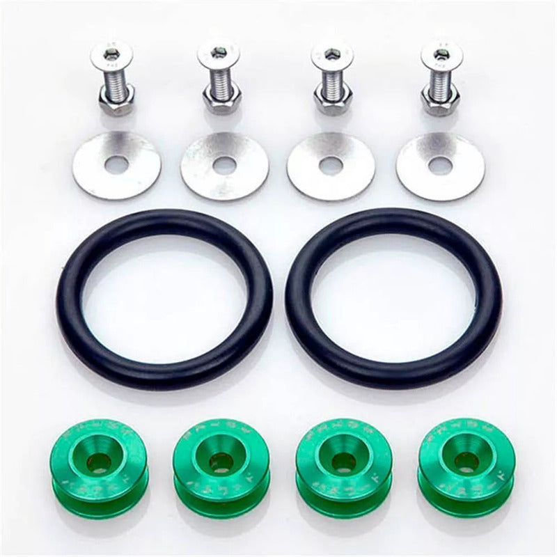 X4 Soporte Parachoque Racing Sujeta Aluminio Tuning / R&c