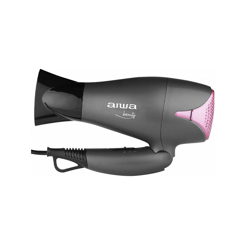 Secador De Pelo Aiwa Plegable Portátil 1800w Seca Sin Frizz