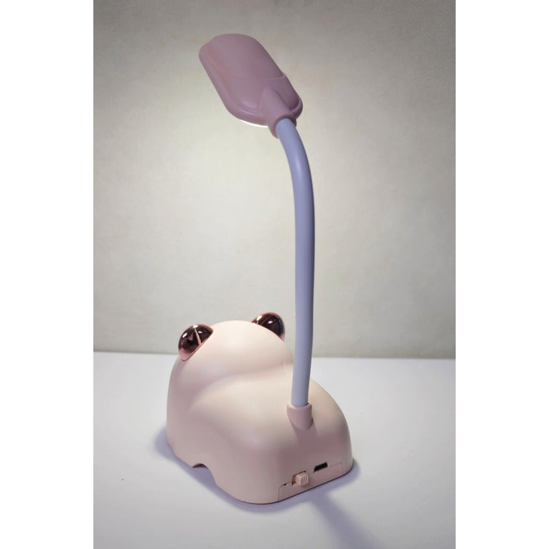 Mini Lámpara De Mesa Escritorio Recargable Led Flexible Niñ@