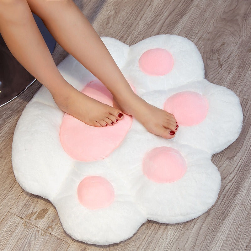 Cojín Para Silla Asiento Peluche Garrita Gato Mueble Mascota