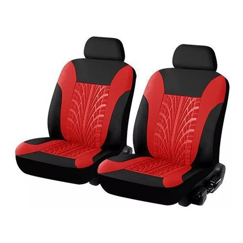 Funda Cubre Asiento Diseños Rojo Auto Universal 9piezas /ryc