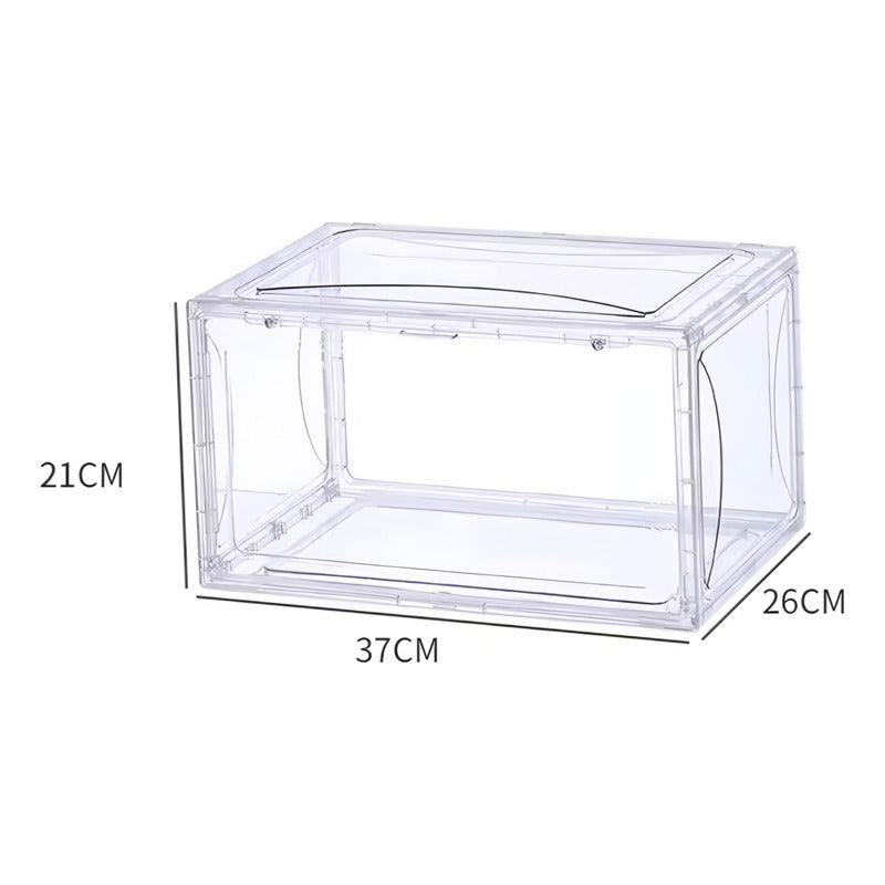 Caja Organizadora De Acrílico Transparente Cn Puerta Imantad