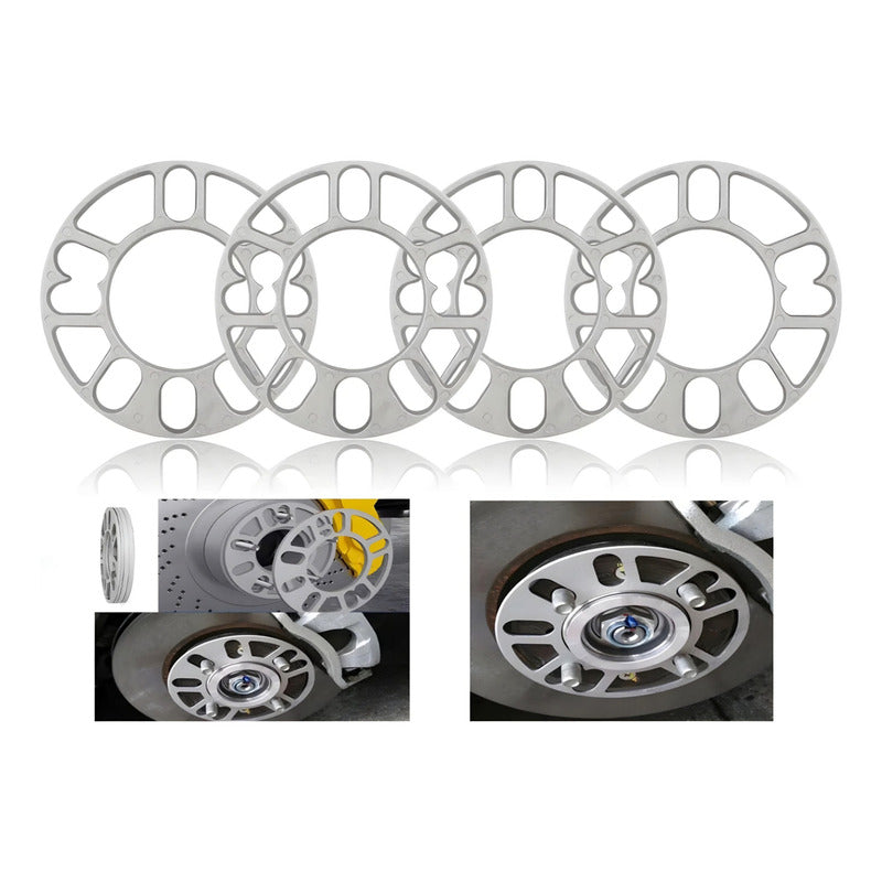 X4 Espaciador De Llanta 8mm 4x100 4x108 4x1145x1005x1105x114