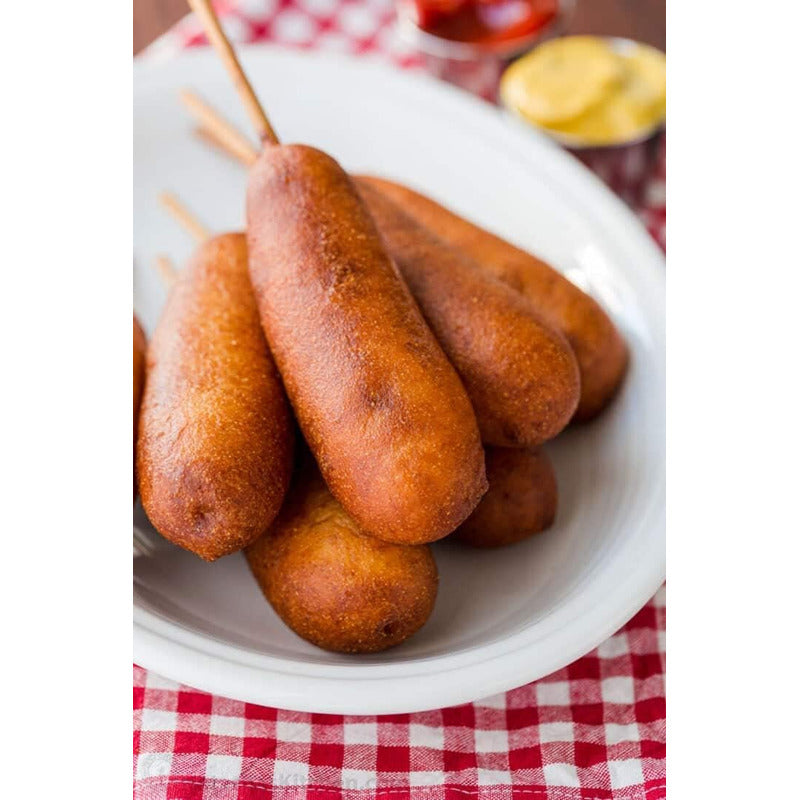Pack 30 Palos De Anticuchos 35cm 5mm Brochetas Papa Tornado