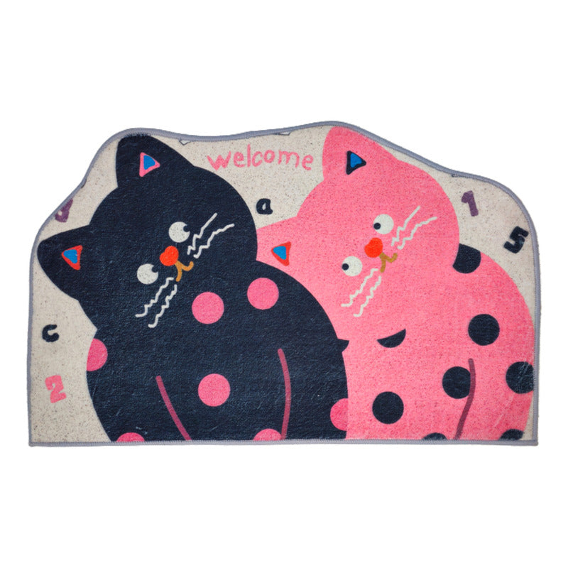 Limpiapiés Alfombra Bienvenida Baño Dormitorio Decora Kawaii