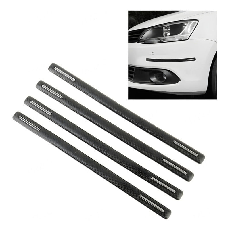 X4 Bumper Protector De Parachoque Anticolosión Goma Adhesivo