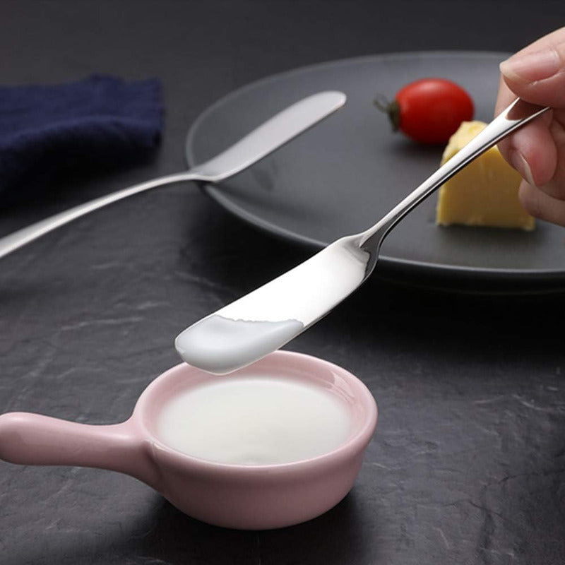 3 Cuchillo Para Mantequilla Mermelada Queso Acero Inoxidable