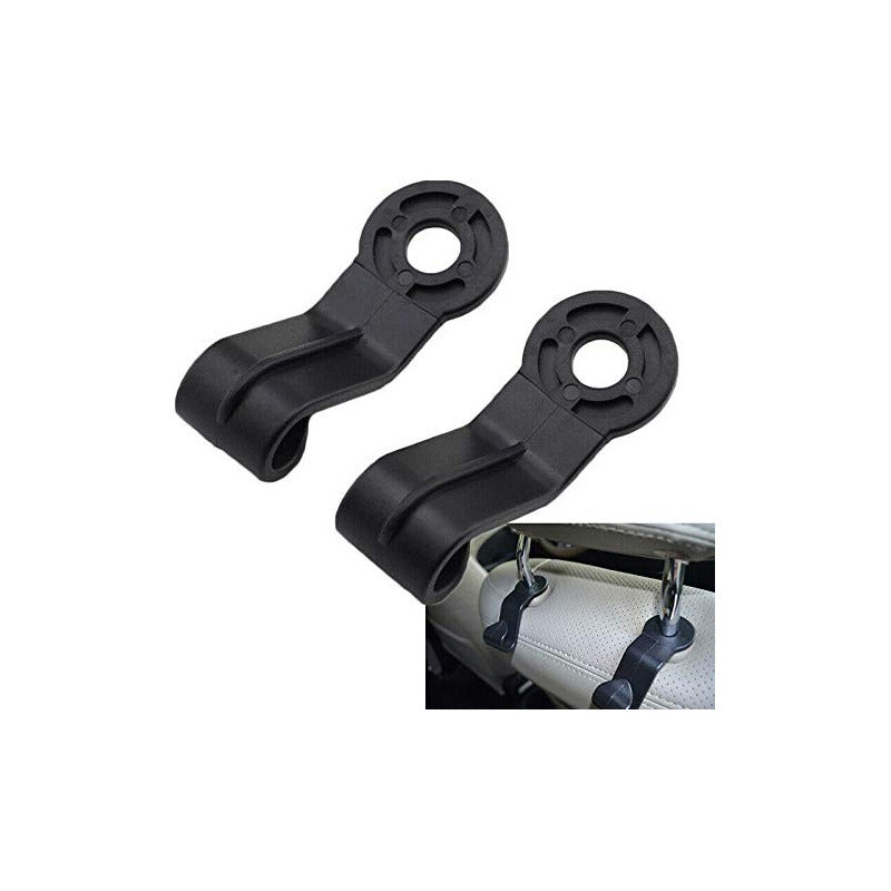 X2 Gancho Organizador Para Cabecera Auto Abrazadera Asiento
