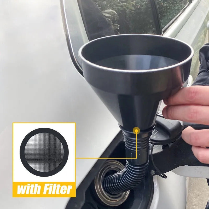Embudo Flexible Cn Filtro Multiuso Aceite Parafina Combustib