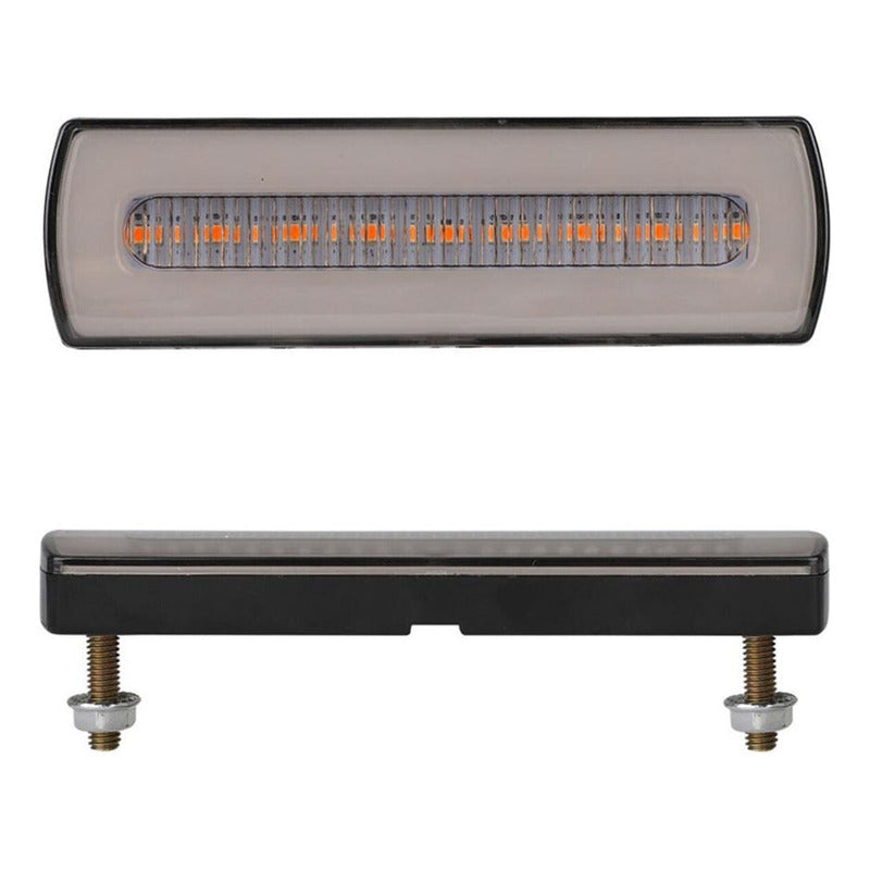 X2 Luz Led Trasera Freno Posición Lateral Trocha 12-24v