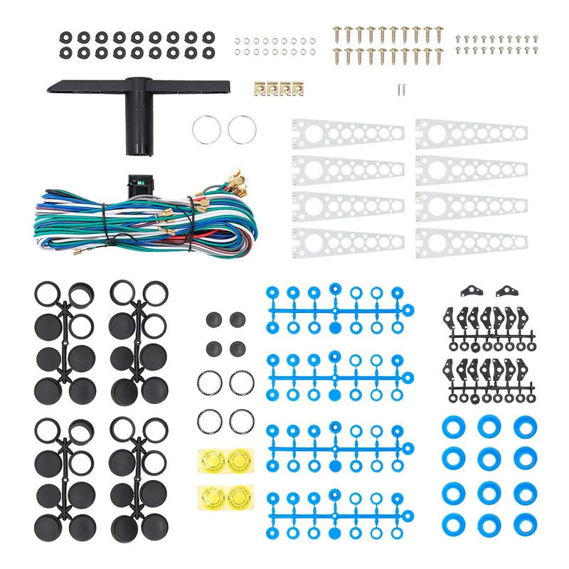 Kit Alzavidrios Eléctrico Némesis 4 Ventanas 12v Universal