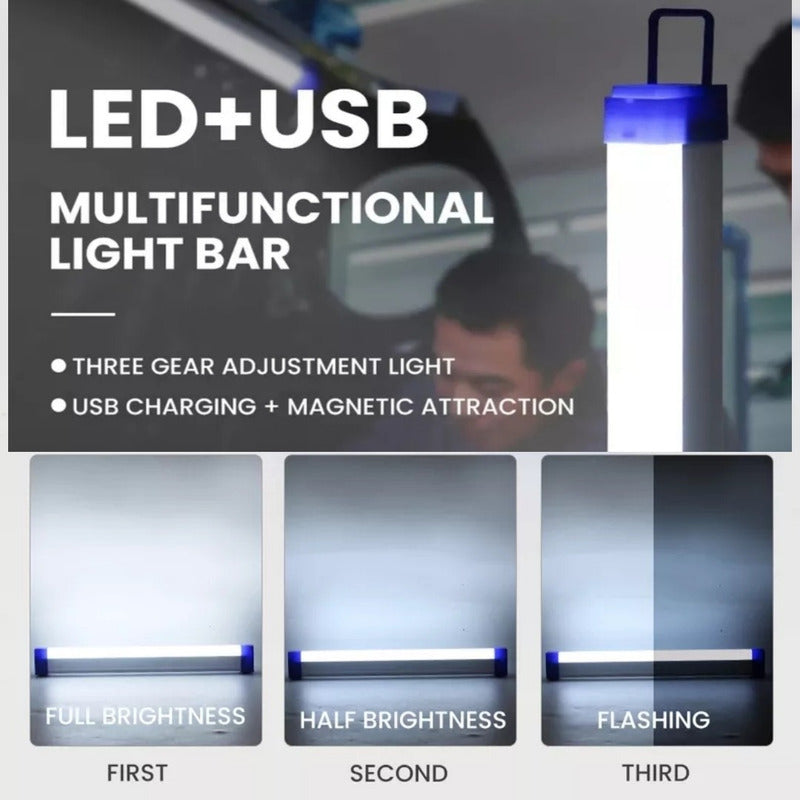 Lámpara Emergencia Barra Led Portátil Multiuso Closet