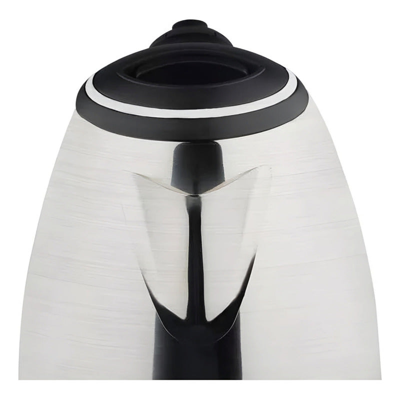 Hervidor Eléctrico Cromado De Acero Inoxidable 2l 1500w /ryc