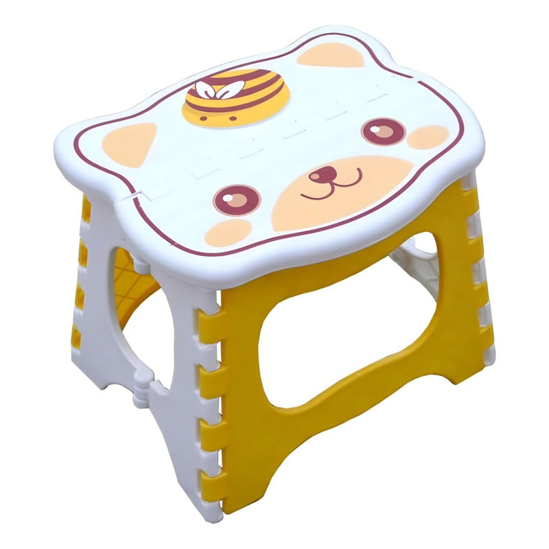 Taburete Plegable Infantil Banquito Portátil Niñ@ Escala Pis