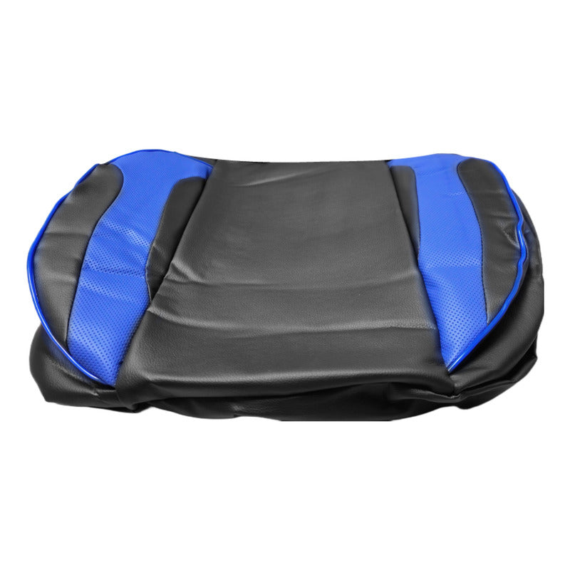 Set Cubre Asiento 11pcs 100% Eco Cuero Acolchado Premium 703