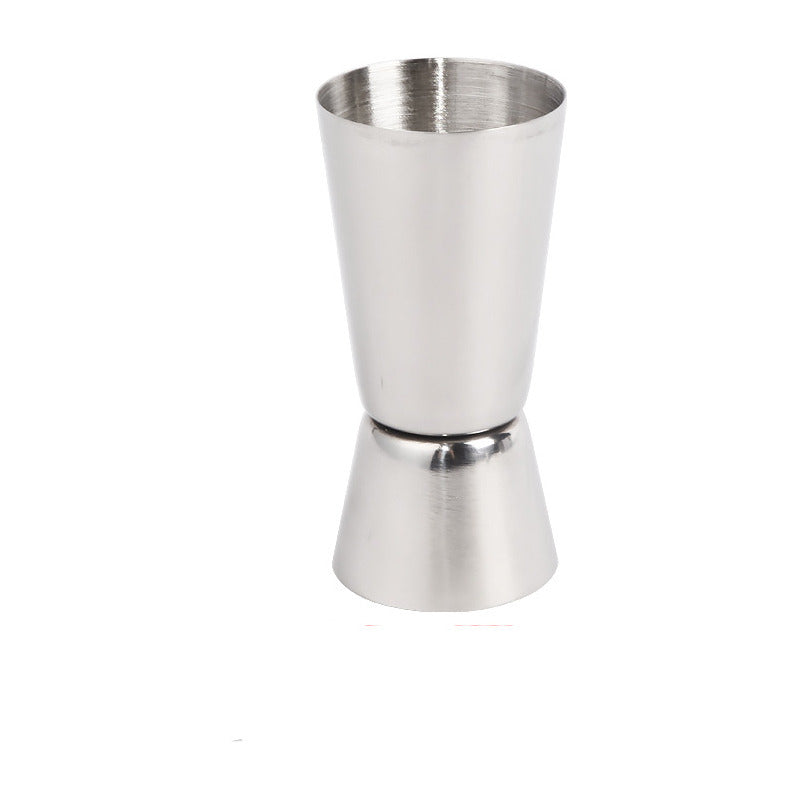 Jigger O Medidor Para Cocteles De Acero Inoxidable 20-40 Ml Color Plateado